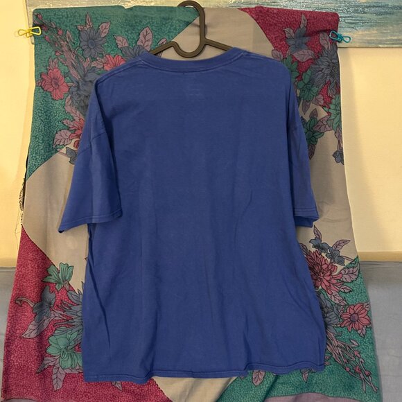 blue jays post season mlb tee shirt majestic xl - Picture 3 of 4